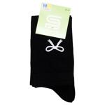 Premier Socks Teenage Knee Highs With Bow Embroidery s.22-24 Black