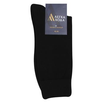 Legka Choda Black Men's Socks 27s - buy, prices for Auchan - photo 1