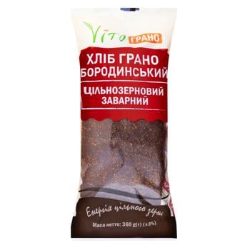 VitoGrano Borodynsky Bread 360g - buy, prices for - photo 1