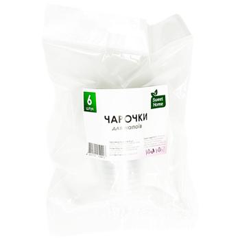 Рюмки одноразовые Sweet Home 6шт