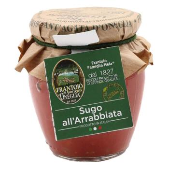 Соус Frantoio di Sant'agata Аррабіата томати чилі 180г - купити, ціни на КОСМОС - фото 1