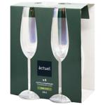 Actuel Rainbow Champagne Glass 190ml 4pcs