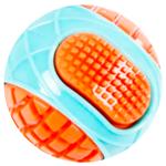 Іграшка для собак Pet Fun М'ячик 7см блакитно-помаранчевий