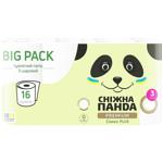 Snow Panda Premium Classic Plus 3-ply Toilet Paper 16pcs