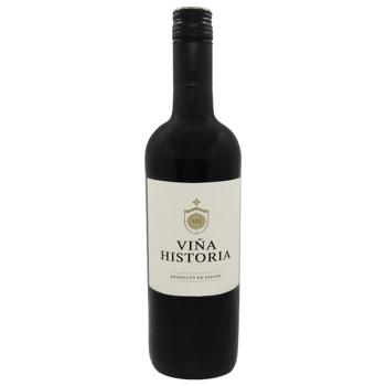 Вино Vino Historia Tinto Seco сухе червоне 11,5% 0,75л