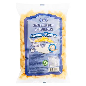 Подушечки ВХС Кукурудзяні Чокко-Мокко з сухим молоком 180г. - купити, ціни на Grono - фото 1