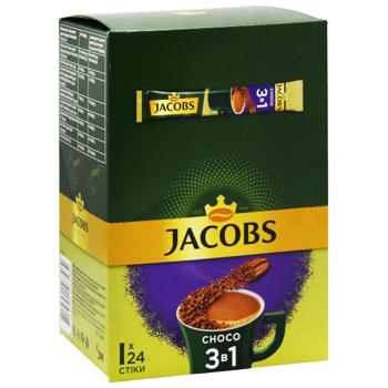 Напиток кофейный Jacobs 3в1 Choco растворимый 15г х 24шт - купить, цены на - фото 3