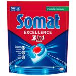 Somat Exellence 3in1 Dishwasher Tablets 34pcs