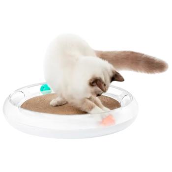 Когтеточка Petkit Fun Cat Scratcher 4 in 1 с мячиками 44х44х7,1см - купить, цены на MasterZoo - фото 7