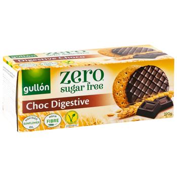 Печиво Gullon Digestive шоколадне діабетичне 270г - купити, ціни на Grono - фото 1