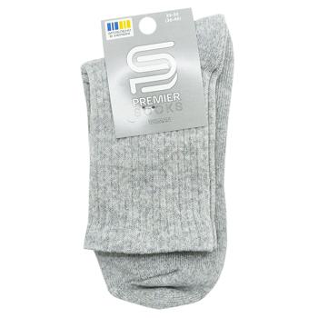 Носки Premier Socks женские махровый след с высокой резинкой р.23-25 - купить, цены на Чудо Маркет - фото 1