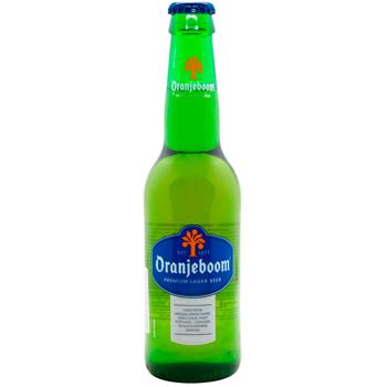 Пиво Oranjeboom Lager светлое фильтрованное 5% 0,33л - купить, цены на WINETIME - фото 1