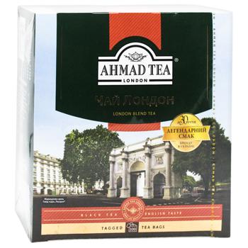 Чай черный Ahmad Tea Лондон 2г*100шт - купить, цены на КОСМОС - фото 2