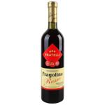 Вино Fratelli Fragolino красное полусладкое 9-13% 0,75л