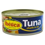 Тунець Iberica цілий в соняшниковій олії 150г