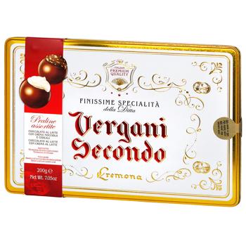 Цукерки Vergani Асорті Вінтаж червона коробка 200г - купити, ціни на КОСМОС - фото 3