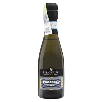 Pirovano Prosecco Spumante DOC White Extra Dry Sparkling Wine 11% 200ml - buy, prices for NOVUS - photo 1