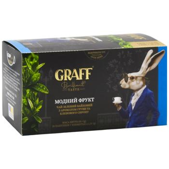 Чай зелений Graff Fashion Fruit 1,5г*20шт - купити, ціни на Епіцентр FOOD - фото 2