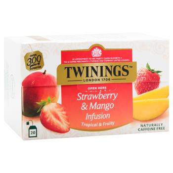 Twinings Strawberry-Mango Fruit-Herbal Tea 2g*20pcs - buy, prices for Auchan - photo 3