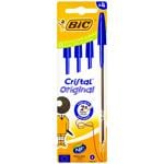 BIC Cristal Blue Ballpoint Pen 4pcs