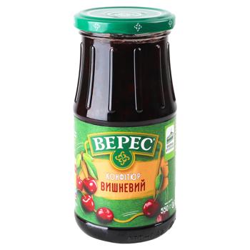 Конфитюр Верес вишневый 620г - купить, цены на Эпицентр FOOD - фото 1