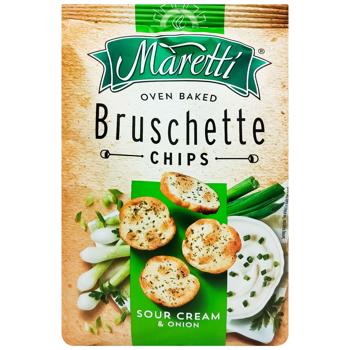 Maretti Snacks Bruschetta with the taste of sour cream and onions
 140g - buy, prices for - photo 2