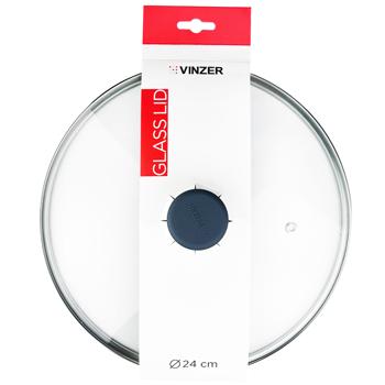 Vinzer Glass Lid 24cm - buy, prices for Za Raz - photo 1