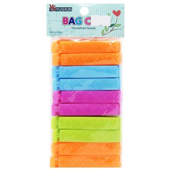 Набір кліпс для пакетів 10шт 7см - купити, ціни на За Раз - фото 1