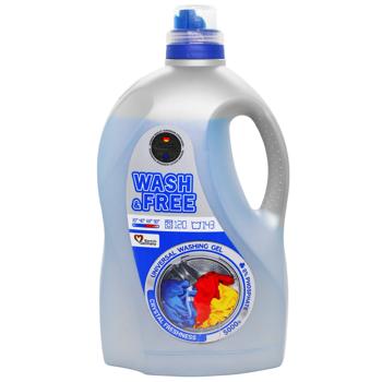 Wash&Free Universal Washing Gel 5kg - buy, prices for COSMOS - photo 1