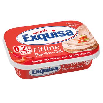 Exquisa Fitline Paprika-Chili Cream Cheese 0.2% 175g