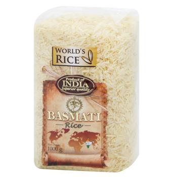 World's Rice Basmati Rice 1kg - buy, prices for NOVUS - photo 1