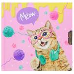 Блокнот дит. на зам. Маlevaro 60 арк. Котик в навушниках