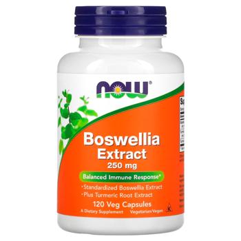 Босвелия (Boswellia Extract), Now Foods, 250 мг, 120 капсул