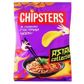 Чипсы Chipster's Острый удон 100г - купить, цены на МегаМаркет - фото 1