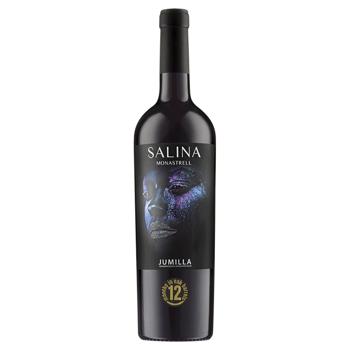Вино Salina Monastrell 12 красное сухое 14% 0,75л - купить, цены на МегаМаркет - фото 1