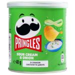 Чипси Pringles Сметана та цибуля 40г