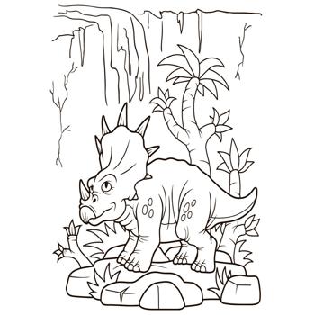 Раскраска 1Вересня Dinosaurs-2 12 страниц - купить, цены на Auchan - фото 3