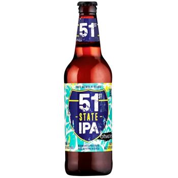 O'Hara's 51st State IPA Light Unfiltered Beer 6% 0.33l