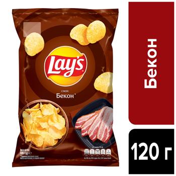 Чипси Lay's картопляні зі смаком бекону 120г - купити, ціни на Grono - фото 2