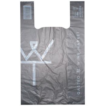 Ecomaizing Gray Biodegradable Bag 300(80*2)*40*500 - buy, prices for WINETIME - photo 1