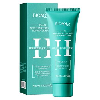 Bioaqua Hyaluronic Acid Facial Cleansing Foam 100g - buy, prices for NOVUS - photo 2