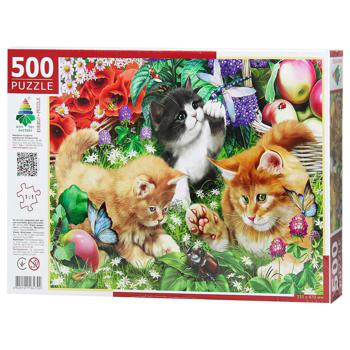 Kyiv Toy Factory Kittens and Bugs Puzzles 500pcs