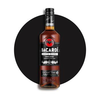 Ром Bacardi Carta Negra темный 40% 0,5л - купить, цены на Таврия В - фото 2