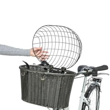 Trixie Front Bicycle Basket for Transporting Dogs and Cats Up to 5kg 44x41x34cm Anthracite - buy, prices for MasterZoo - photo 6