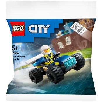 Lego City Police Off-Road Buggy Car Building Set 30664