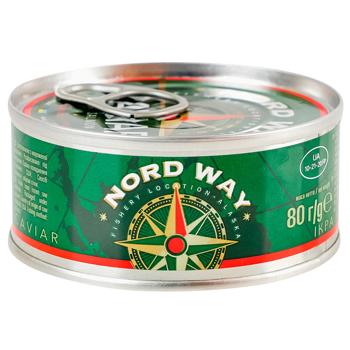 Nord Way Salmon Caviar 80g - buy, prices for Za Raz - photo 1