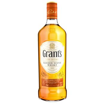 Віскі Grants Rum Cask 40% 0,7л - купити, ціни на NOVUS - фото 1