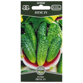 Golden Garden Titus F1 Cucumber Seeds 0.5g - buy, prices for MegaMarket - photo 1