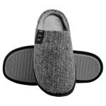 Капці домашні напівчешки чоловічі ELEGANT gray р.44-45 ГП Twins, пара