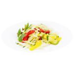 Dachnyy White Cabbage, Cucumber and Bell Pepper Salad